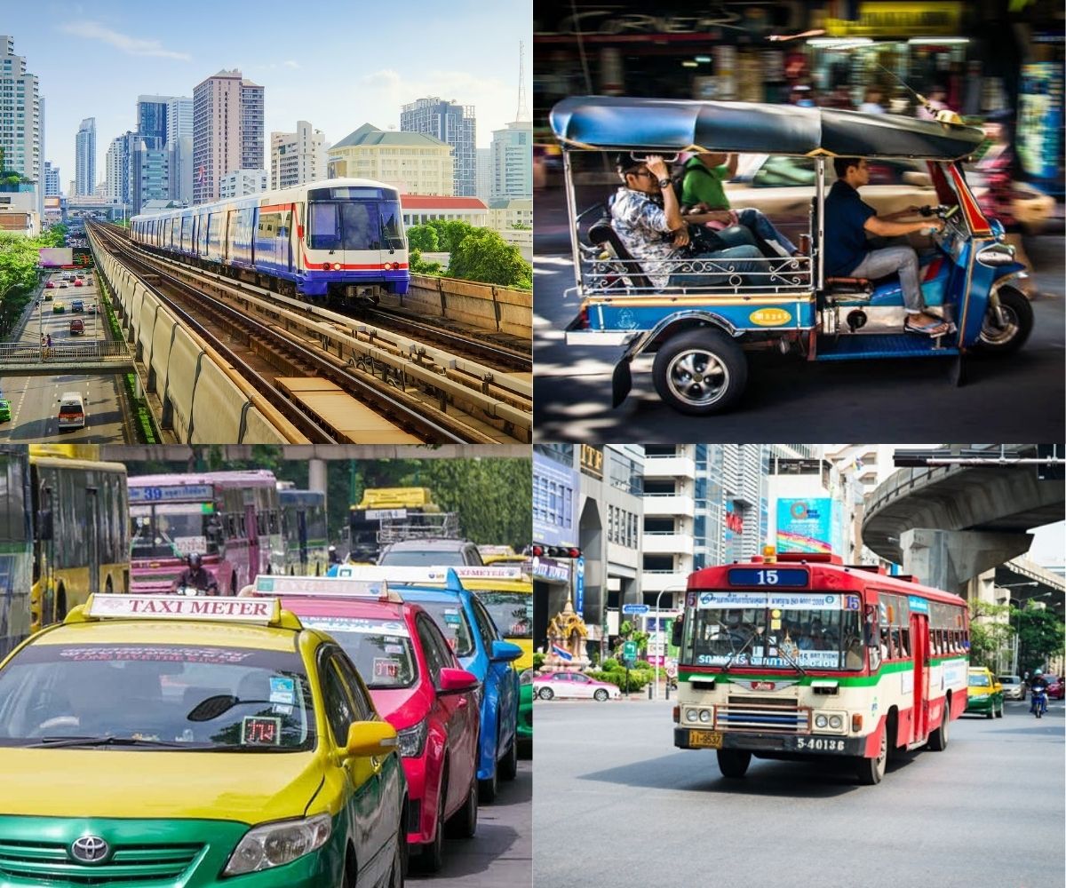 Đa dạng phương tiện di chuyển tại Th&aacute;i Lan