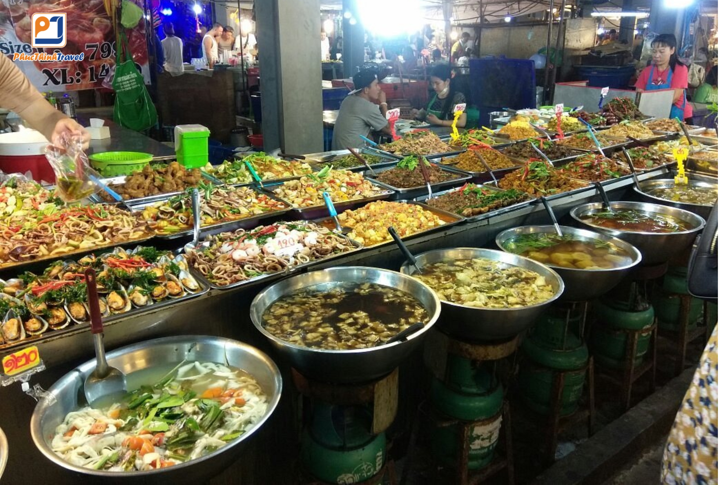 Khi đi du lịch Th&aacute;i Lan nhất định phải gh&eacute; thăm những khu chợ đ&ecirc;m