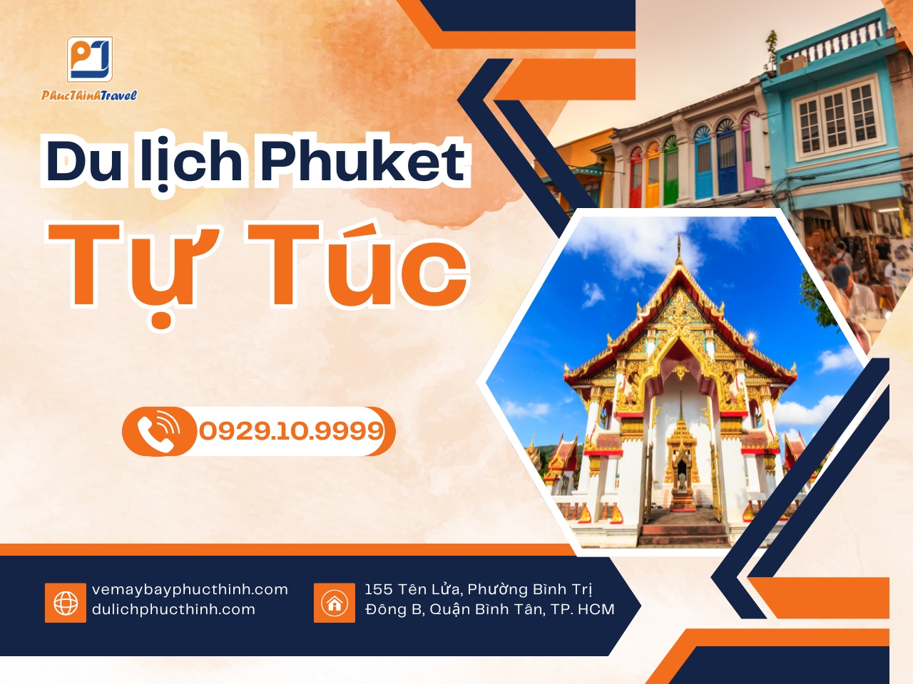 Du lịch Phuket tự t&uacute;c v&eacute; m&aacute;y bay Ph&uacute;c Thịnh