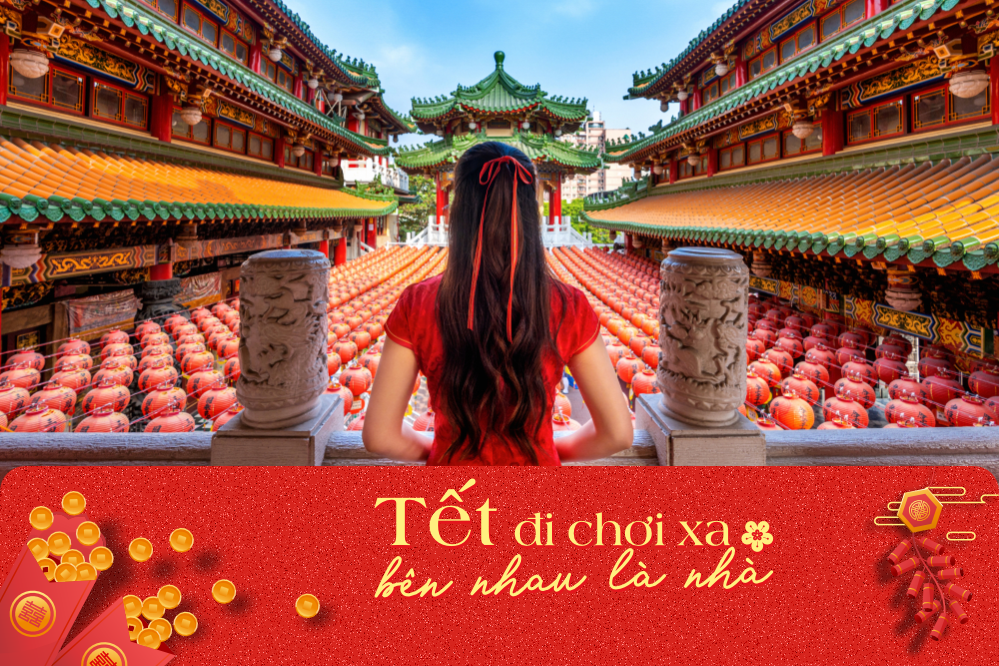 [Tour Tết 2025] Du lịch Đài Loan - Cao Hùng - Đài Trung - Đài Bắc - Tặng ngay đèn lồng Thiên Đăng phố cổ Thập Phần - Du thuyền hồ Nhật Nguyệt